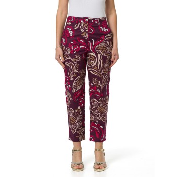 Pantaloni Chino in popeline stretch Emme Marella