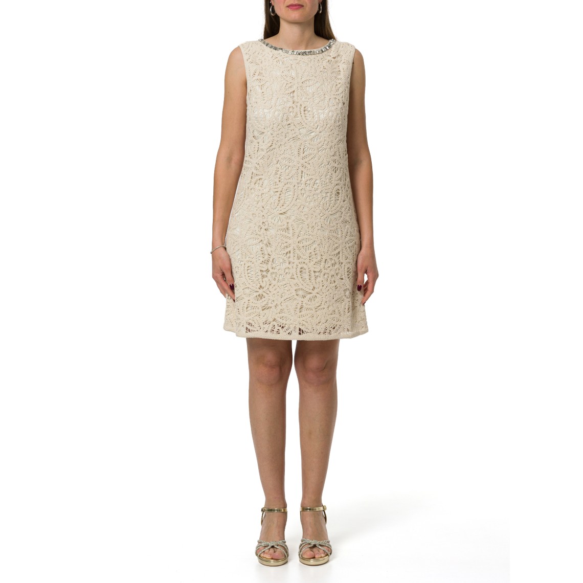 Abito corto in macramè Liu Jo