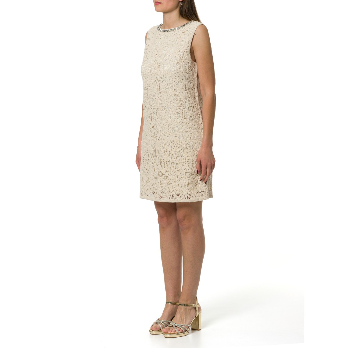 Abito corto in macramè Liu Jo