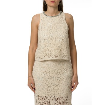 Top in macramè Liu Jo