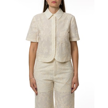 Camicia con ricami e paillettes Liu Jo