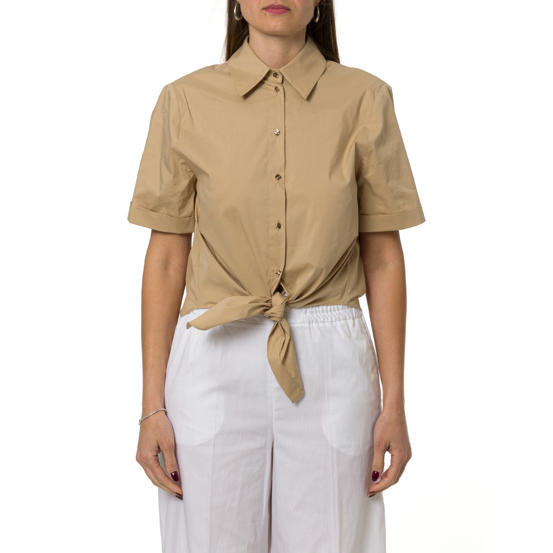 Camicia con nodo Liu Jo