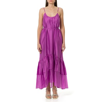 Abito midi con balze Liu Jo