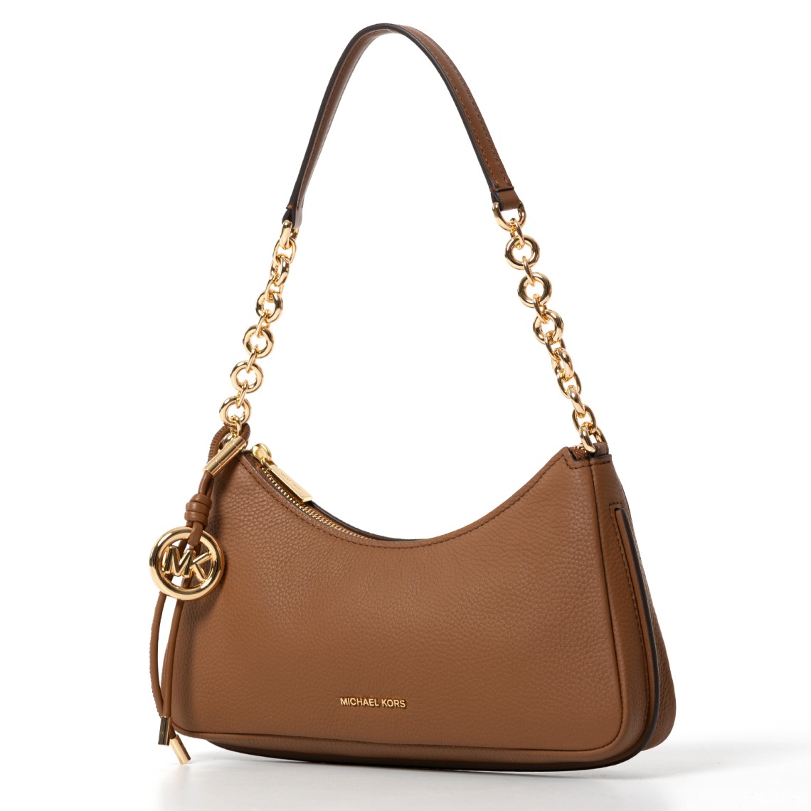 Pochette Nolita media in pelle martellata con catena Michael Kors