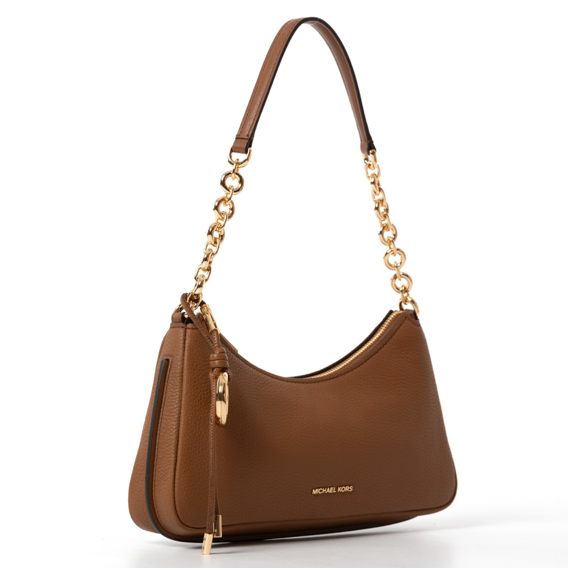 Pochette Nolita media in pelle martellata con catena Michael Kors