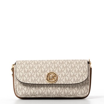 Borsa a tracolla Nolita piccola con monogramma Michael Kors