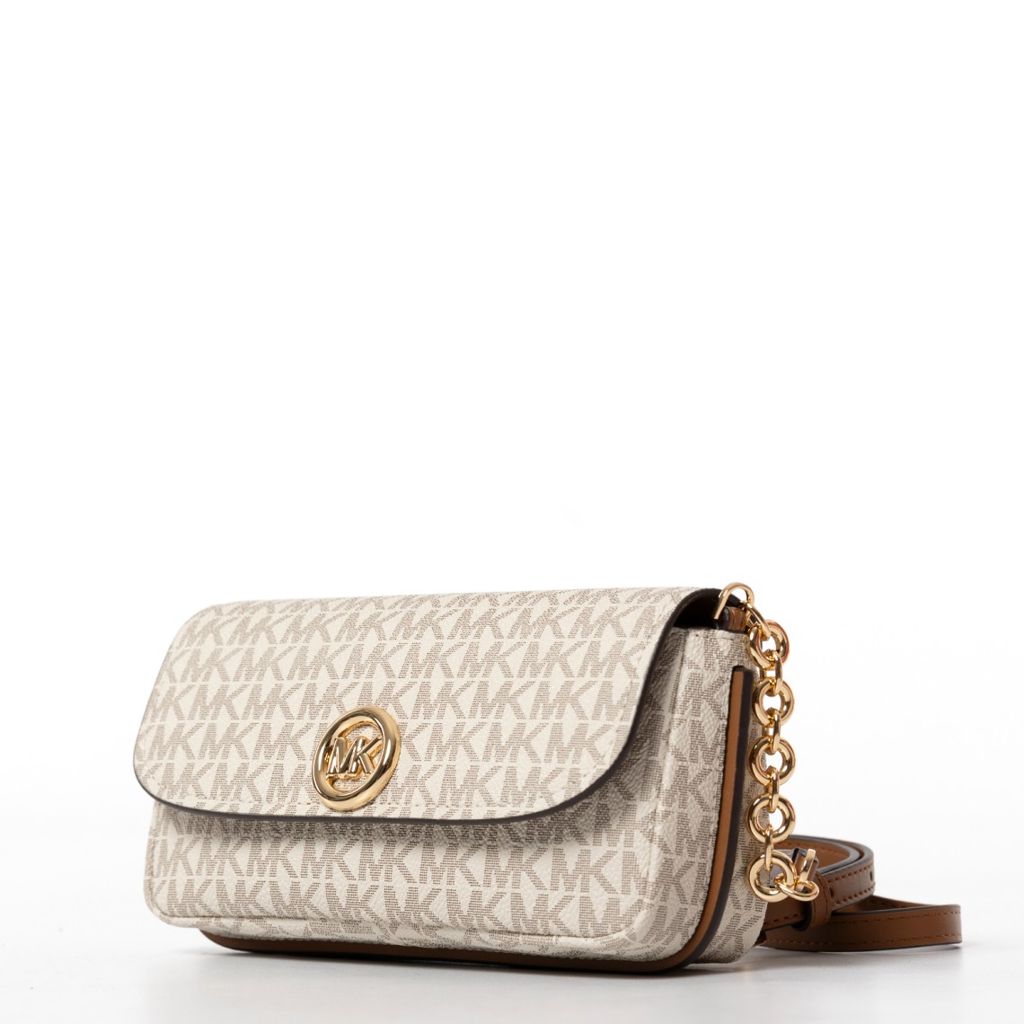 Borsa a tracolla Nolita piccola con monogramma Michael Kors