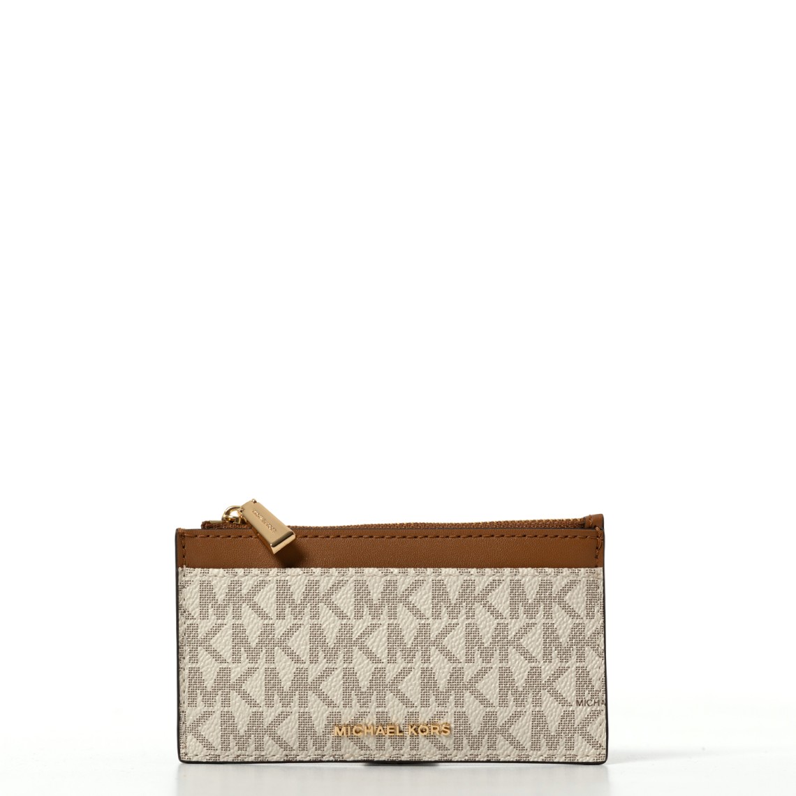 Porta carte di credito piccolo con logo Jet Set Michael Kors