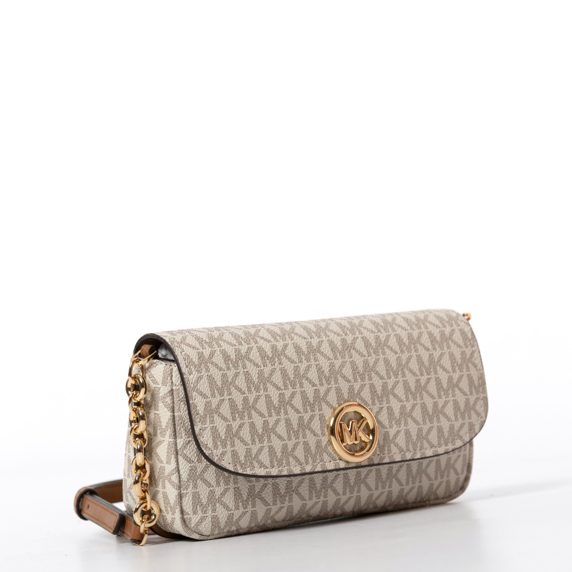 Borsa a tracolla Nolita piccola con monogramma Michael Kors