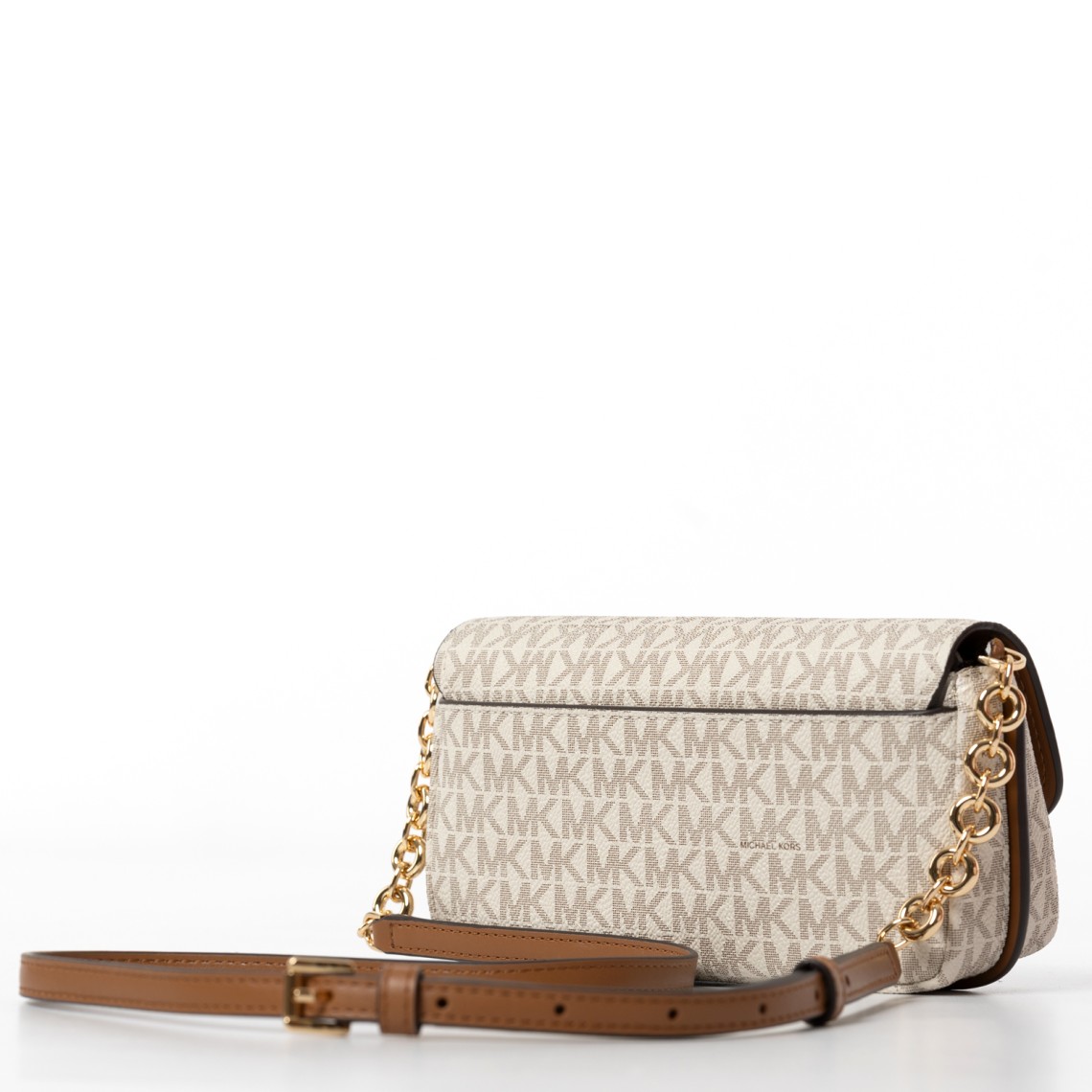 Borsa a tracolla Nolita piccola con monogramma Michael Kors