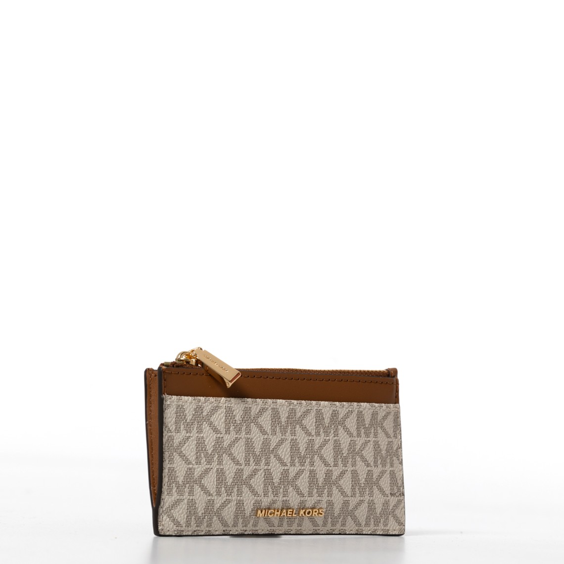Porta carte di credito piccolo con logo Jet Set Michael Kors