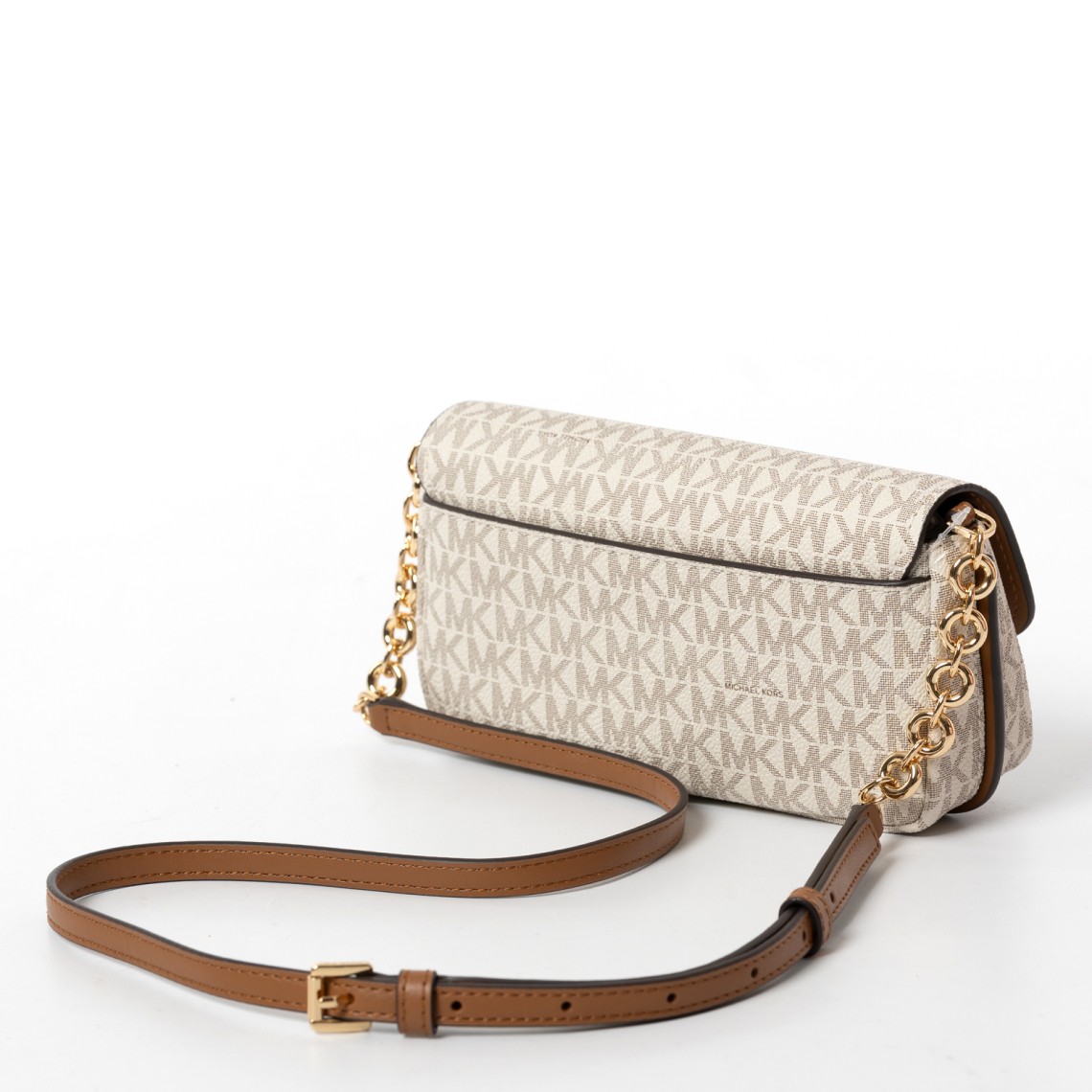 Borsa a tracolla Nolita piccola con monogramma Michael Kors