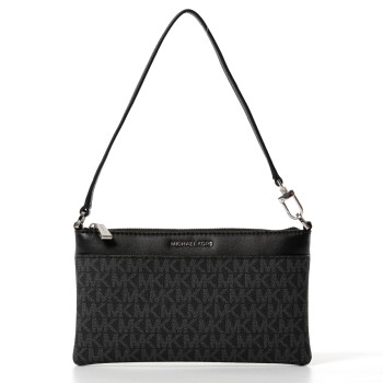 Pochette da polso convertibile Jet Set media con logo...