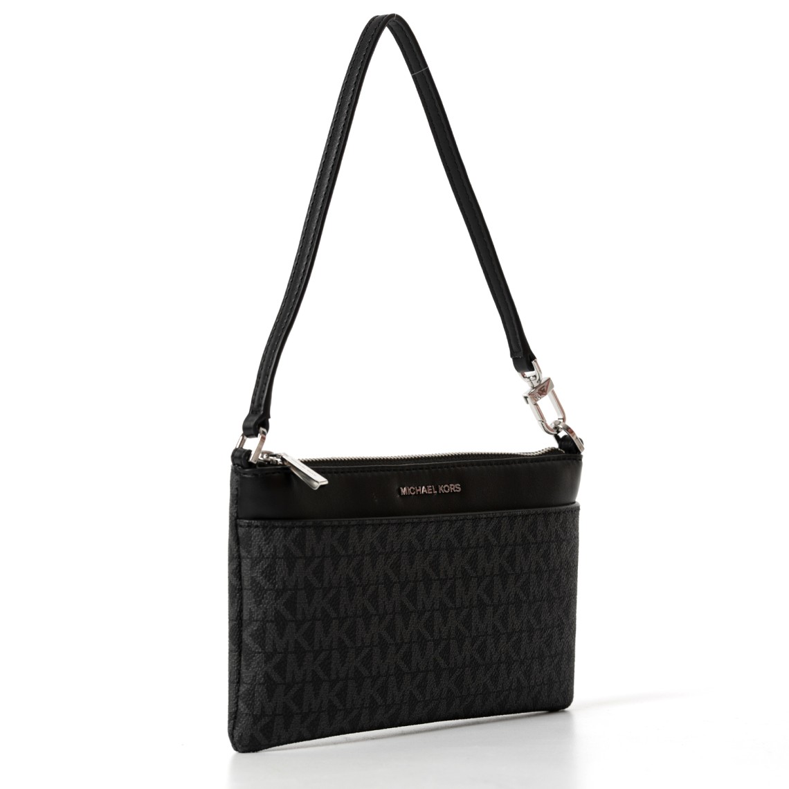 Pochette da polso convertibile Jet Set media con logo Michael Kors