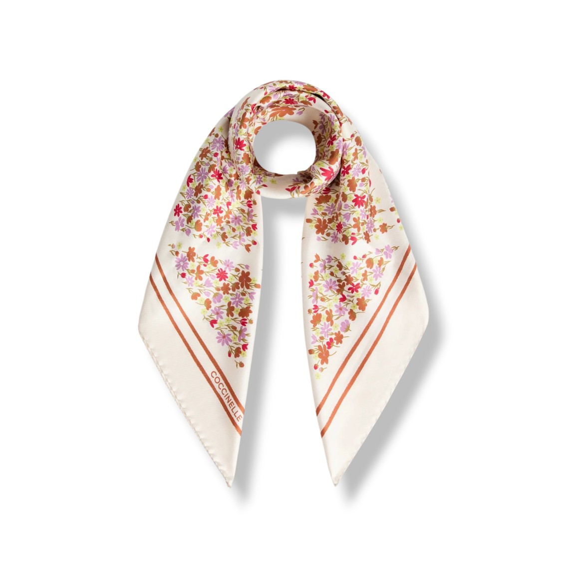 Foulard Coccinelle Sakura Flowers