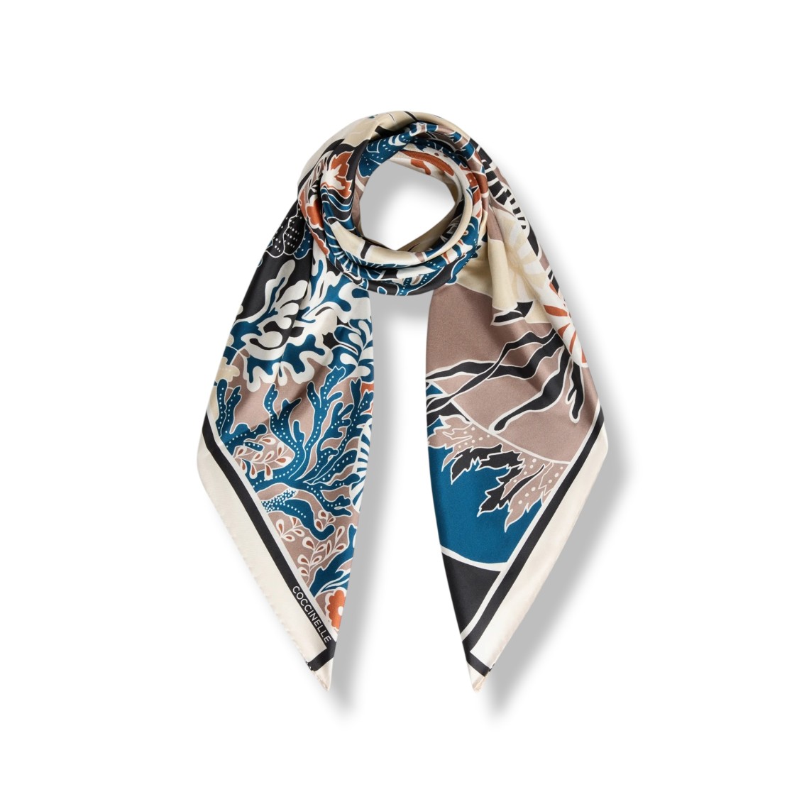 Foulard Coccinelle Ocean Depth