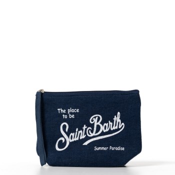 Pochette Alice in lino Mc2 Saint Barth
