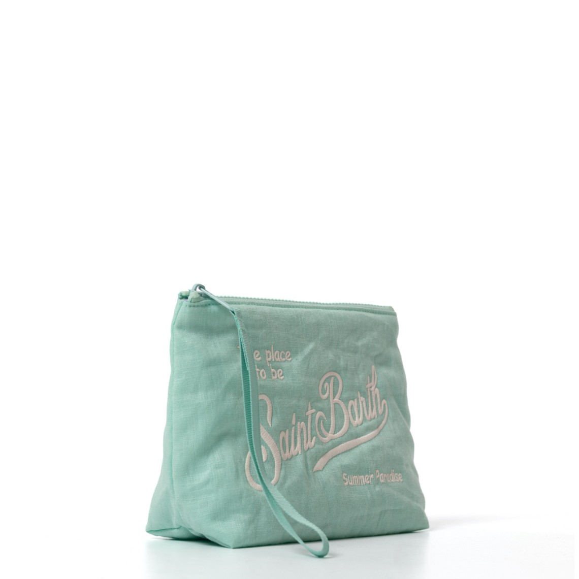 Pochette Aline soft in lino Mc2 Saint Barth