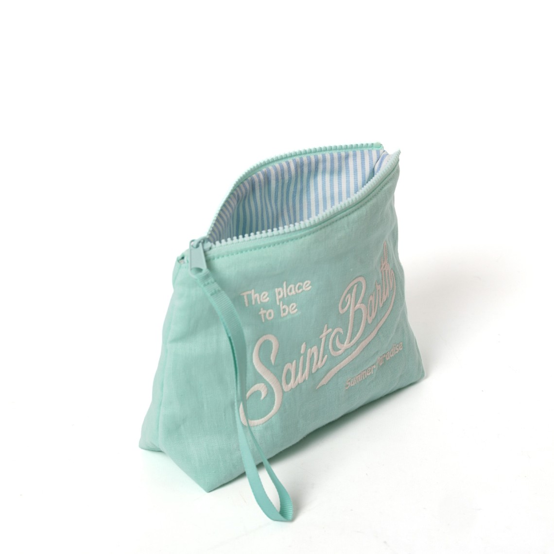 Pochette Aline soft in lino Mc2 Saint Barth