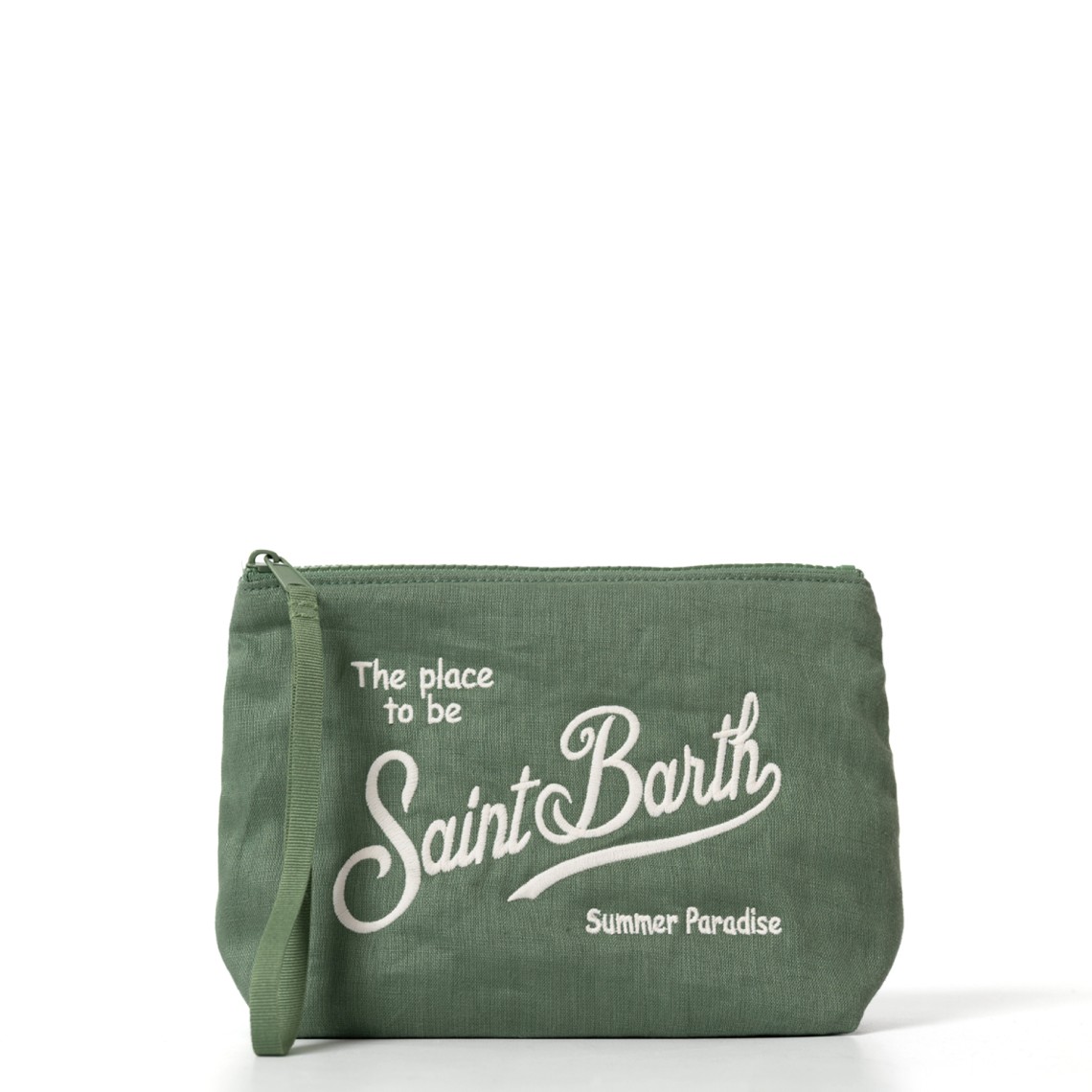 Pochette Aline soft in lino Mc2 Saint Barth