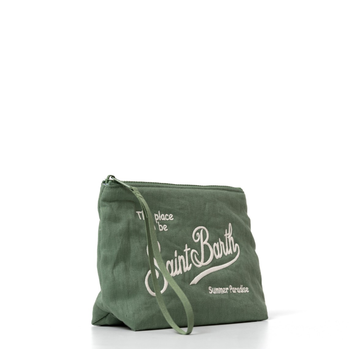 Pochette Aline soft in lino Mc2 Saint Barth