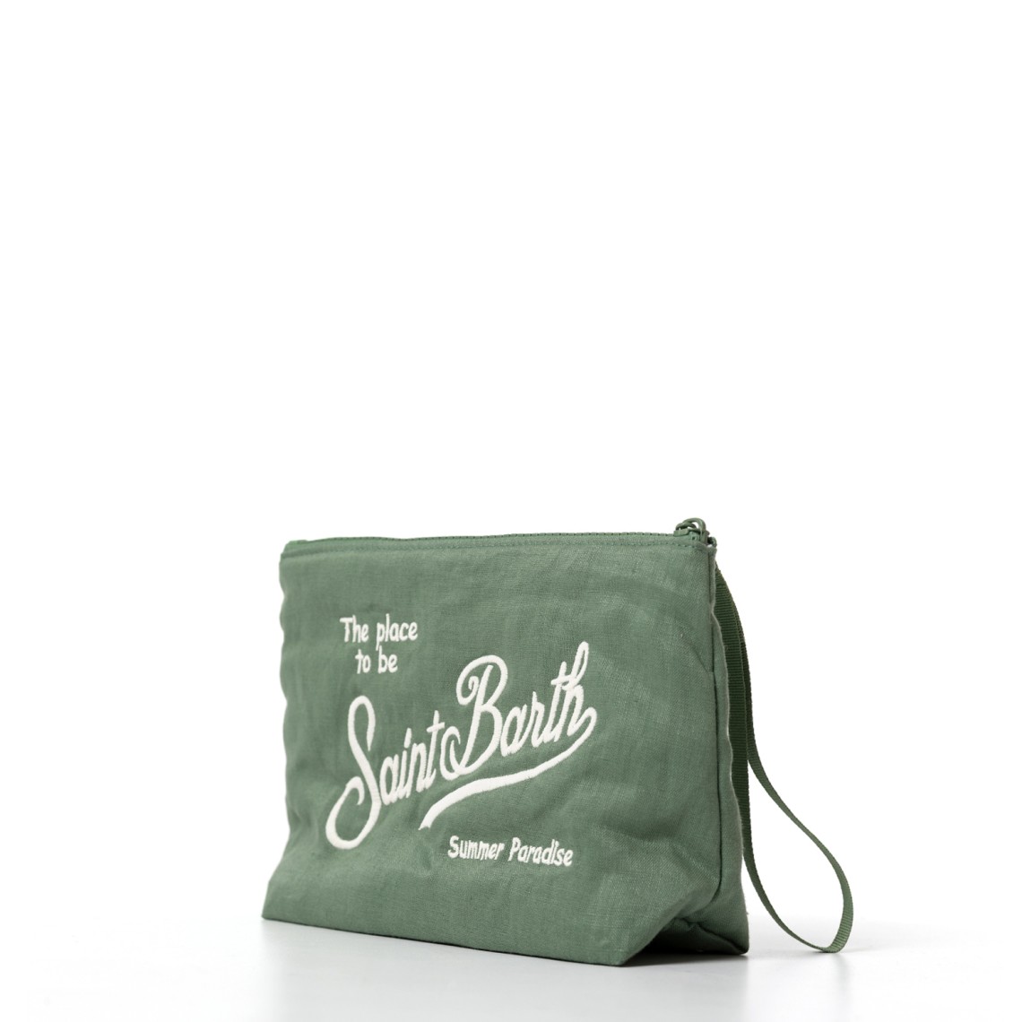 Pochette Aline soft in lino Mc2 Saint Barth