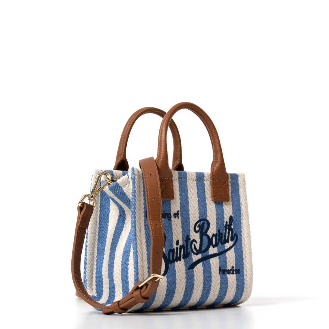 Borsa Vanity Bag Mini in canvas Mc2 Saint Barth