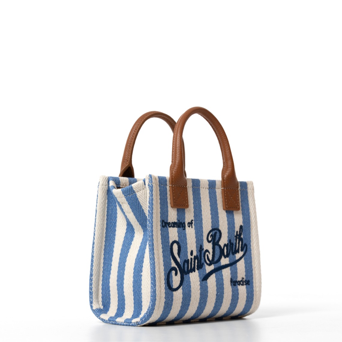 Borsa Vanity Bag Mini in canvas Mc2 Saint Barth