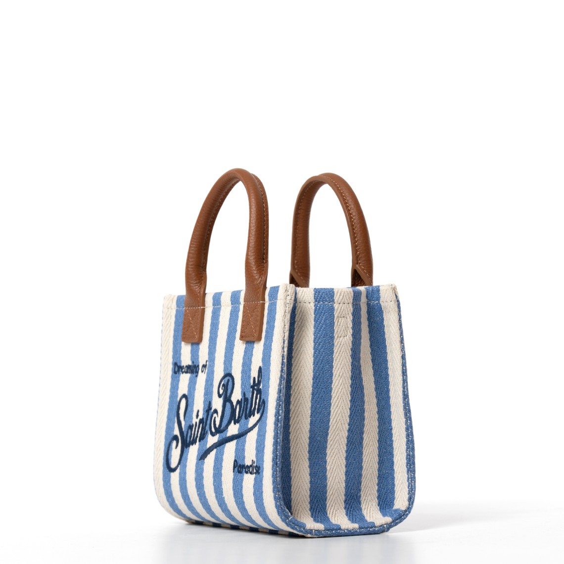 Borsa Vanity Bag Mini in canvas Mc2 Saint Barth
