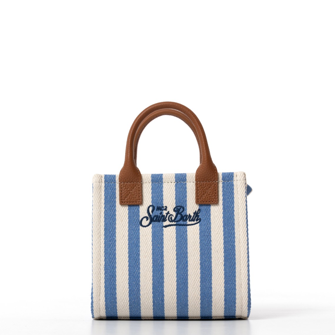 Borsa Vanity Bag Mini in canvas Mc2 Saint Barth