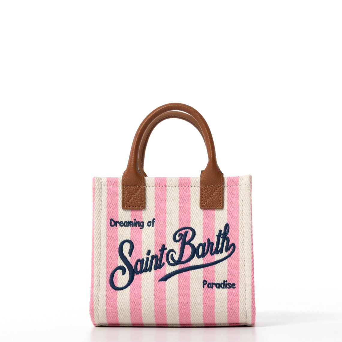 Borsa Vanity Bag Mini in canvas Mc2 Saint Barth