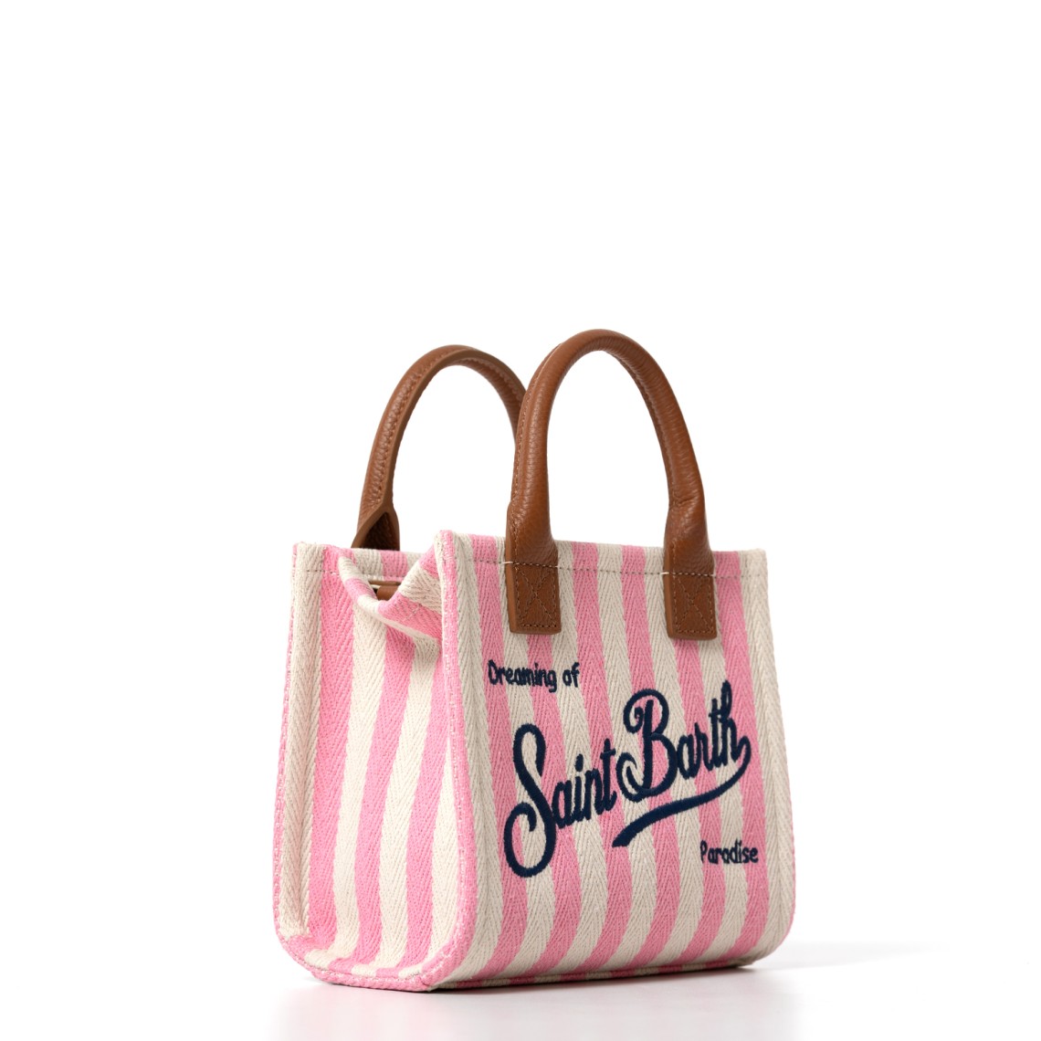 Borsa Vanity Bag Mini in canvas Mc2 Saint Barth