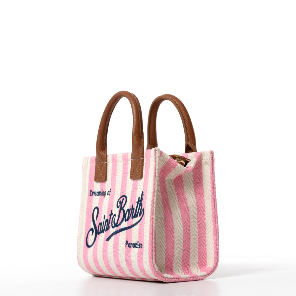 Borsa Vanity Bag Mini in canvas Mc2 Saint Barth