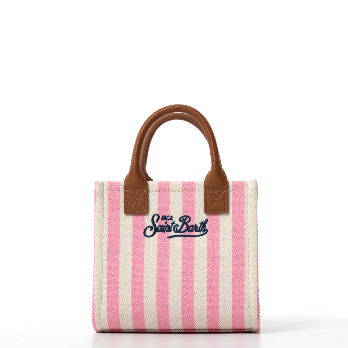 Borsa Vanity Bag Mini in canvas Mc2 Saint Barth