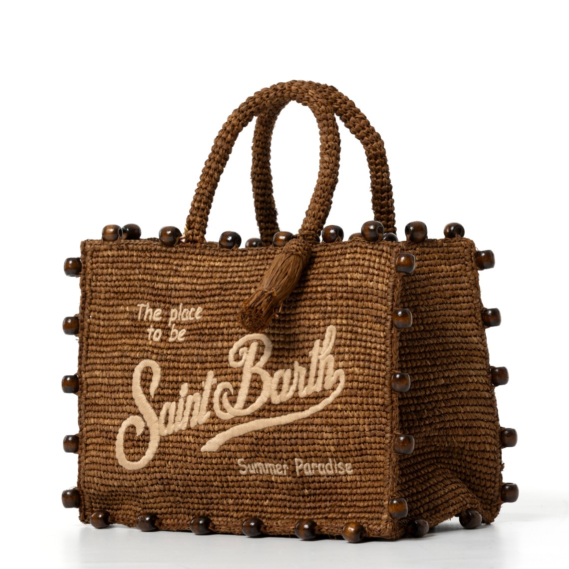 Borsa Colette in raffia Mc2 Saint Barth