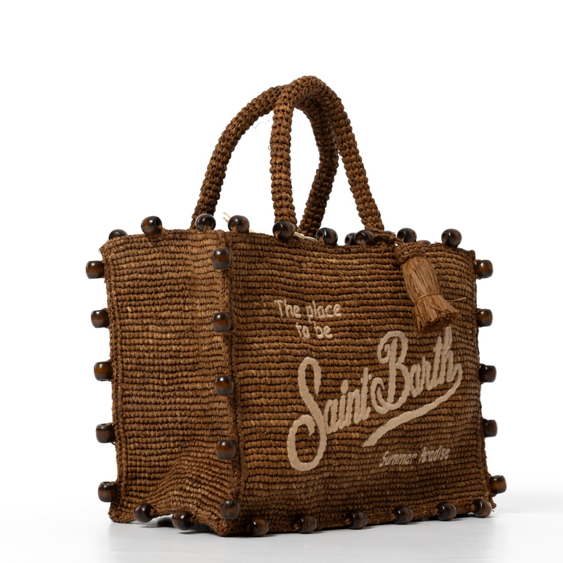 Borsa Colette in raffia Mc2 Saint Barth
