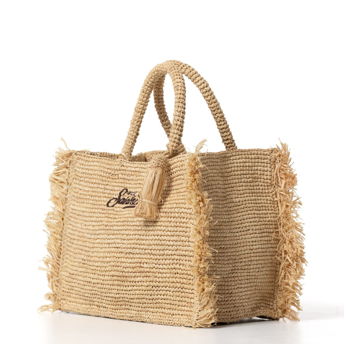 Borsa Colette in raffia Mc2 Saint Barth