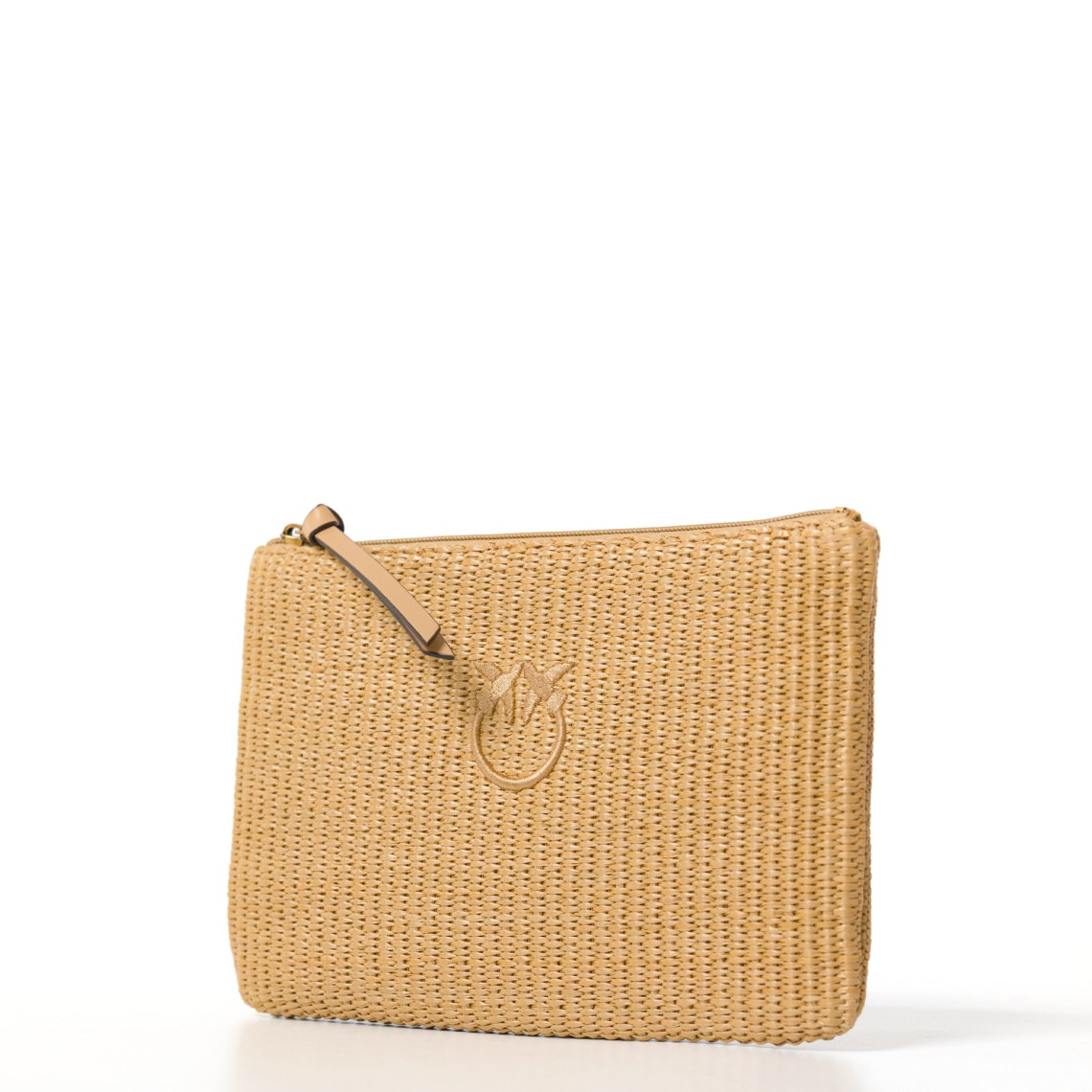 Pochette in rafia Pinko