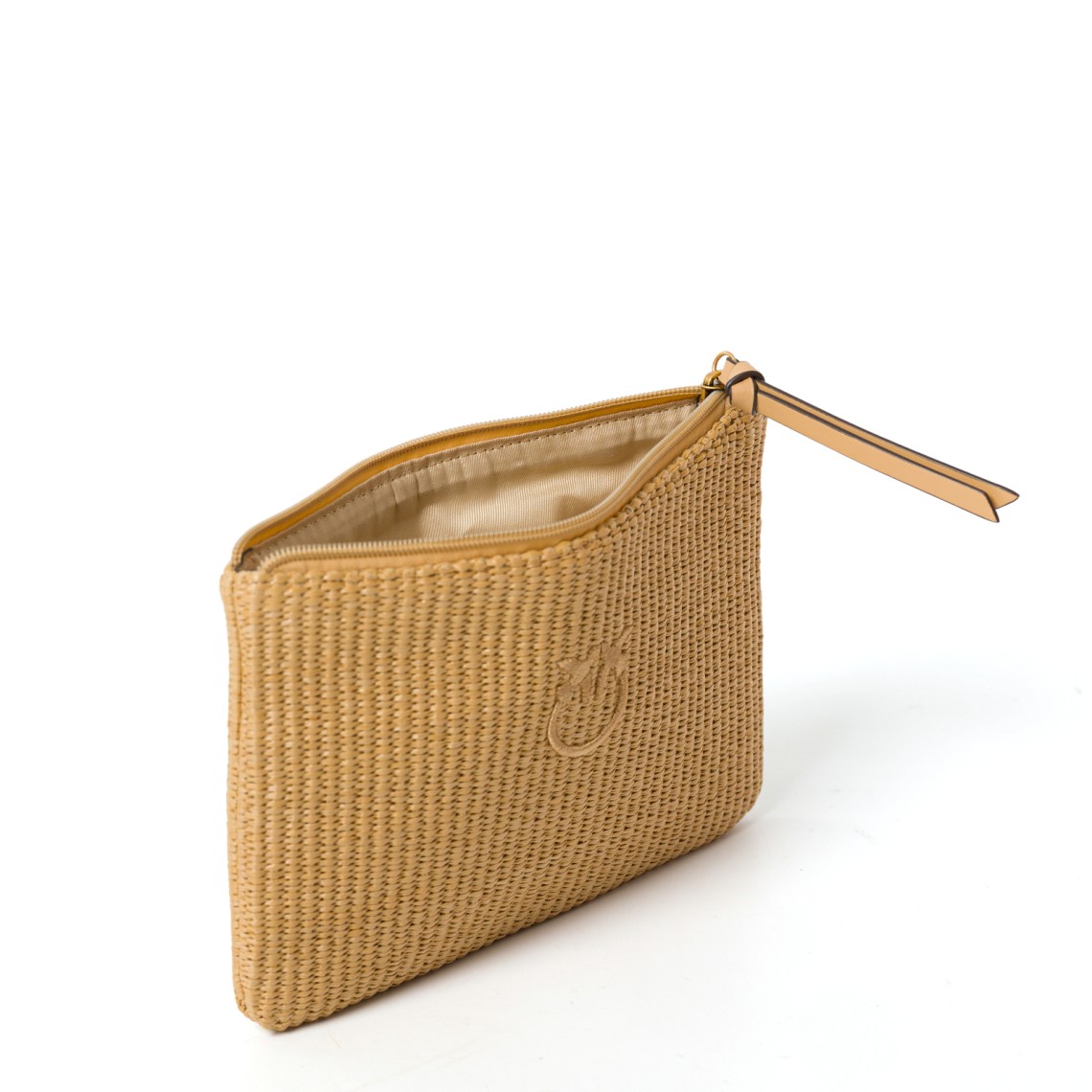 Pochette in rafia Pinko