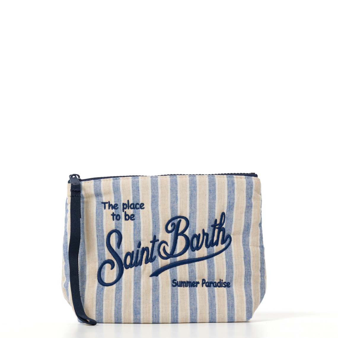 Pochette Aline Cotton a righe Mc2 Saint Barth