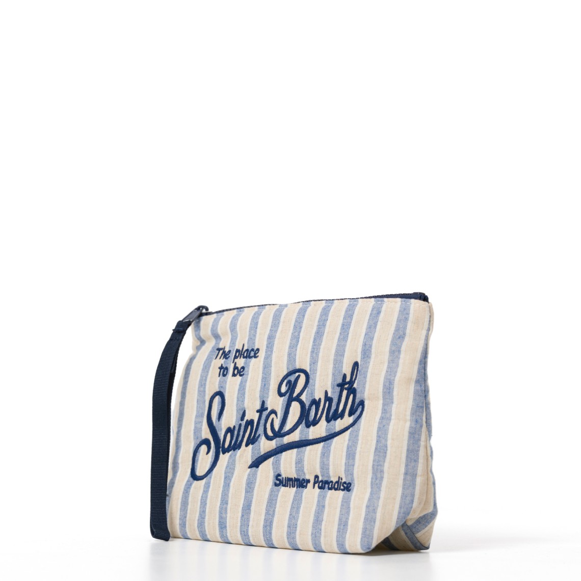 Pochette Aline Cotton a righe Mc2 Saint Barth