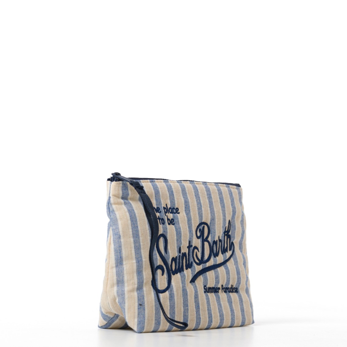 Pochette Aline Cotton a righe Mc2 Saint Barth