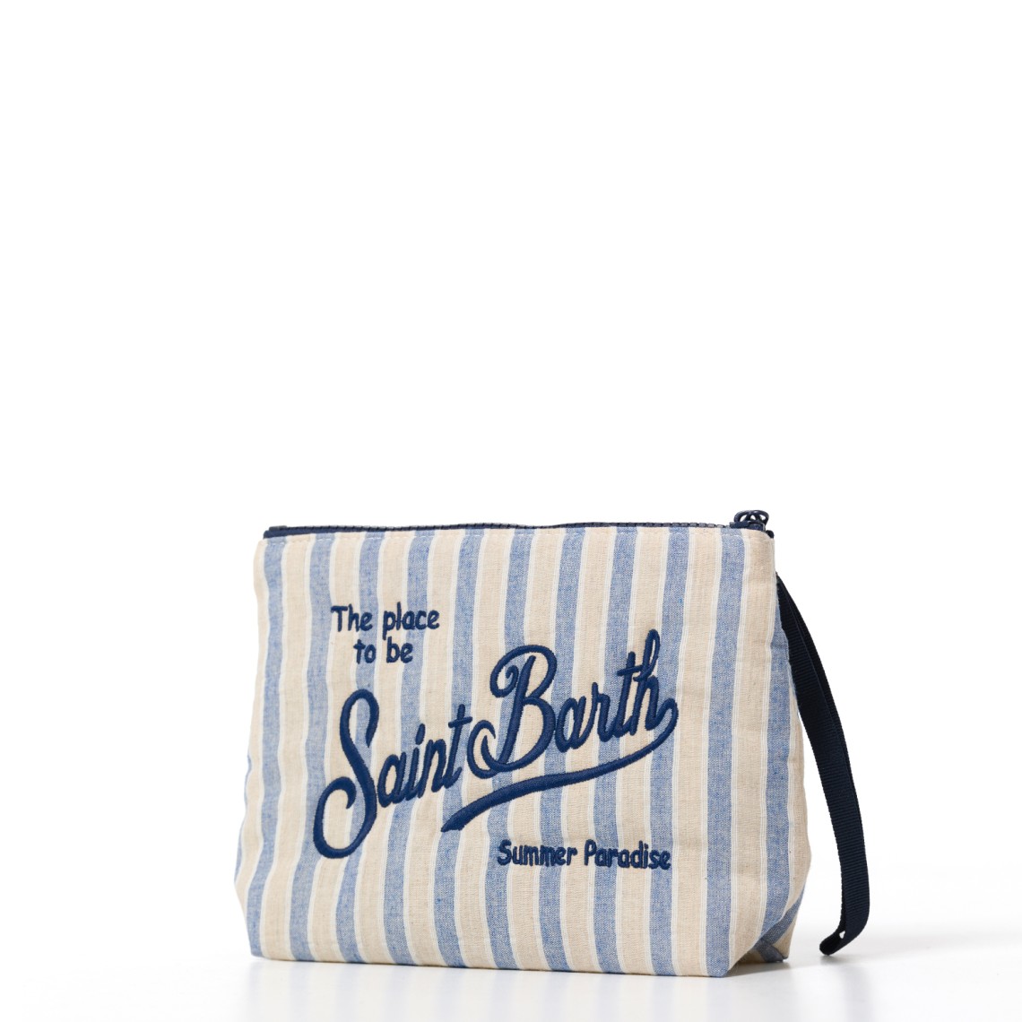 Pochette Aline Cotton a righe Mc2 Saint Barth
