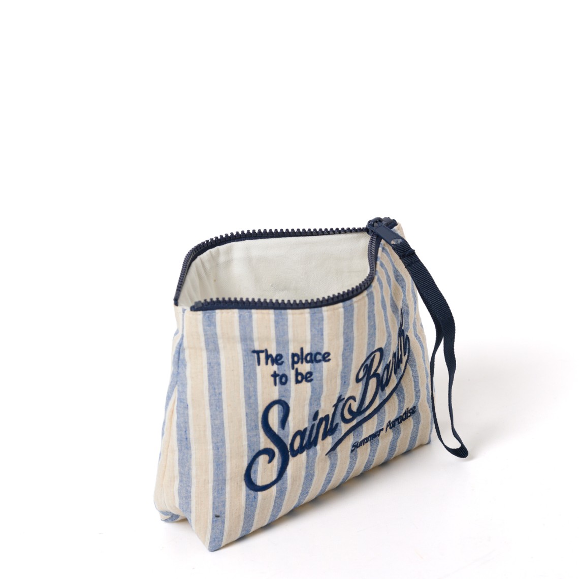 Pochette Aline Cotton a righe Mc2 Saint Barth
