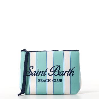 Pochette Aline in scuba a righe Mc2 Saint Barth
