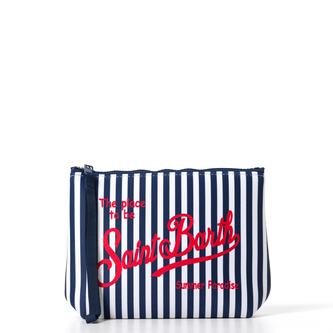 Pochette Aline in scuba a righe Mc2 Saint Barth