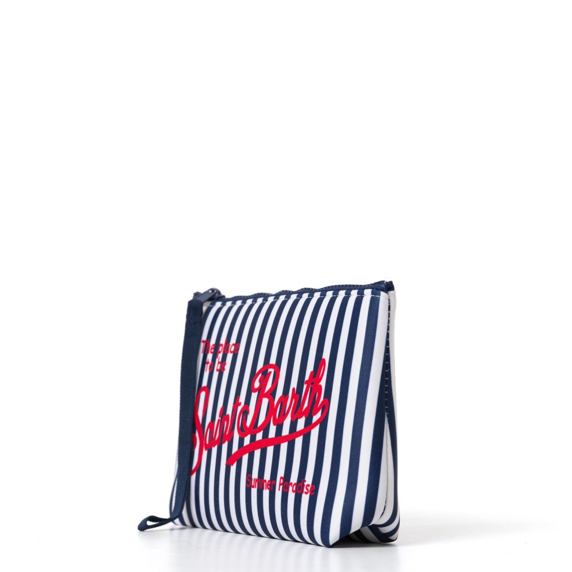 Pochette Aline in scuba a righe Mc2 Saint Barth