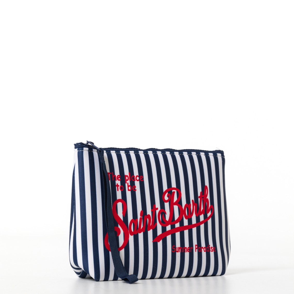 Pochette Aline in scuba a righe Mc2 Saint Barth