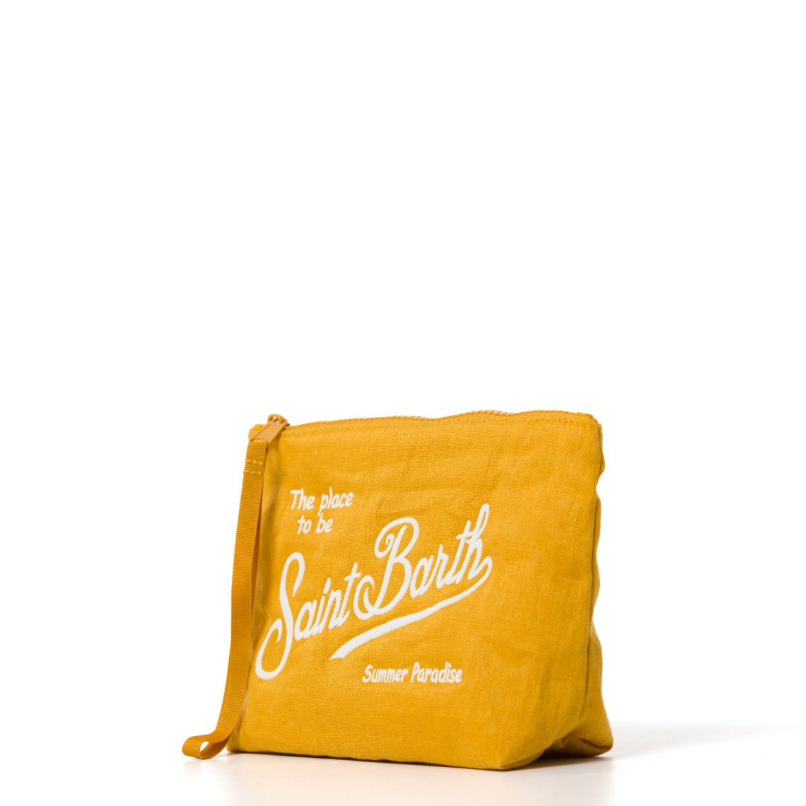 Pochette Aline soft in lino Mc2 Saint Barth