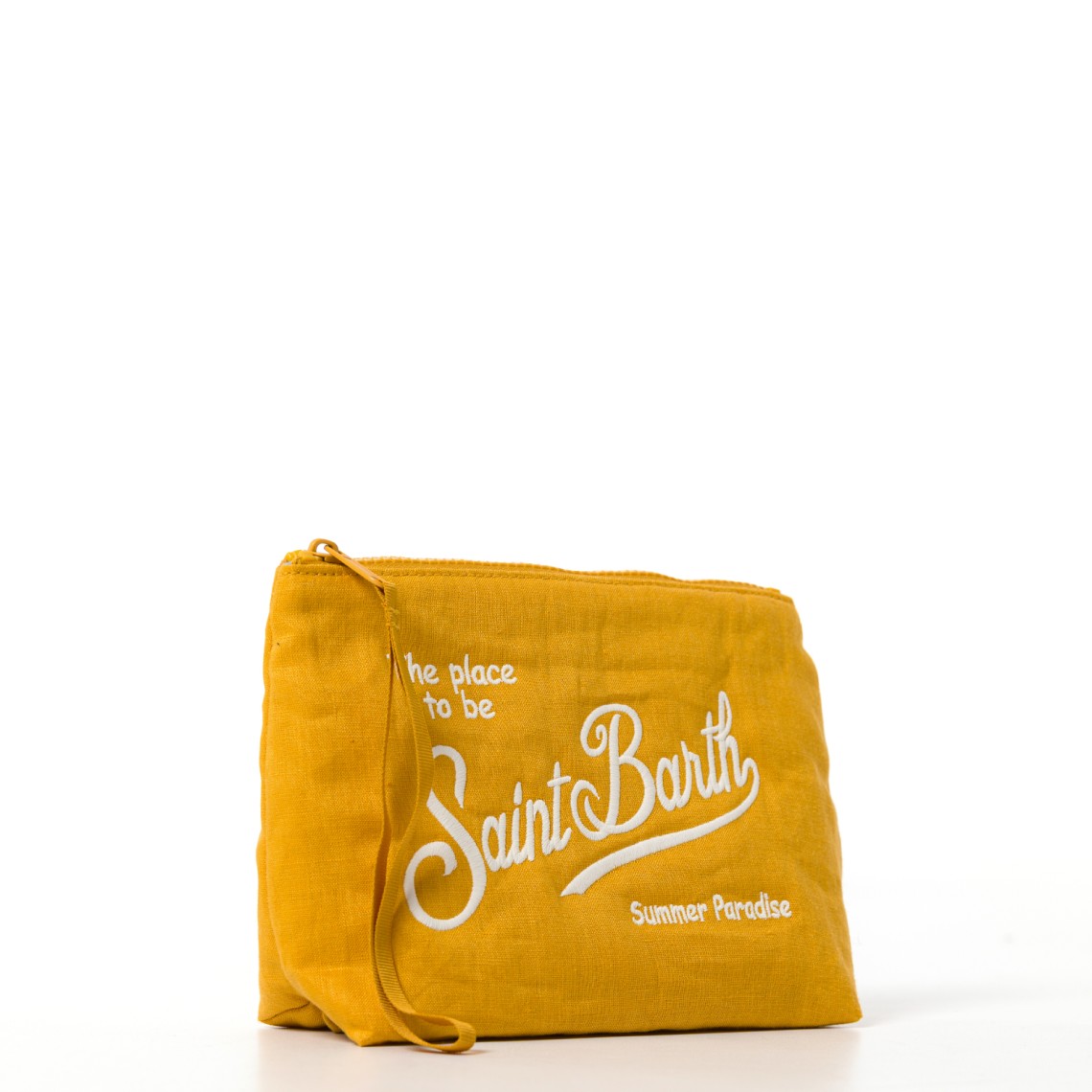 Pochette Aline soft in lino Mc2 Saint Barth